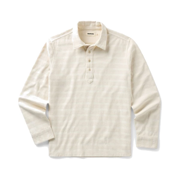 Taylor Stitch Çizgili Uzun Kollu Polo