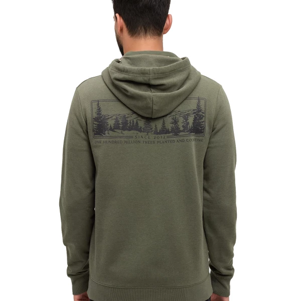 Tentree Heritage Fermuarlı Kapüşonlu Sweatshirt